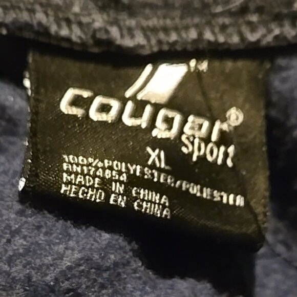 Cougar Sport Mens Size XL Sweatpants With Draw String & Pockets Color: Dark Grey - Picture 2 of 4